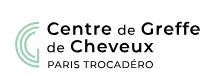 "Centre de Greffe de cheveux, paris trocadero logo 